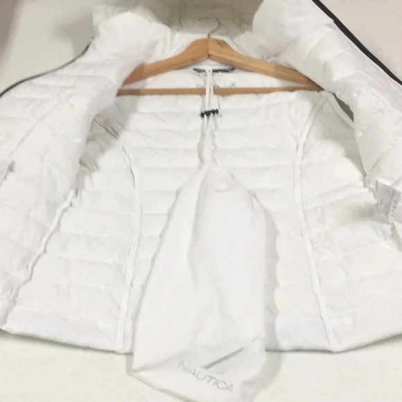 NWT Nautica S Bright White Jacket - Picture 8 of 15